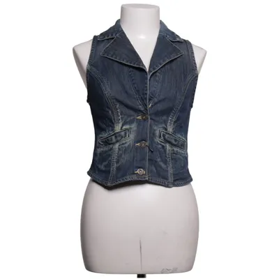 Jeansvest (Blå) fra AJC by Arizona Bomuld, Elastan