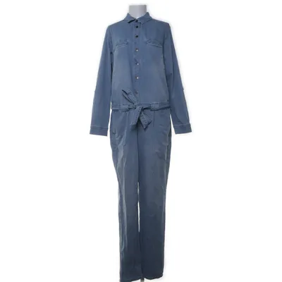 Jumpsuit (Blauw) van John Baner Katoen, Elastaan