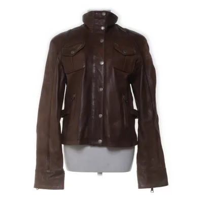 Leather jacket (Brown) from Aviatrix Polyester, Leather