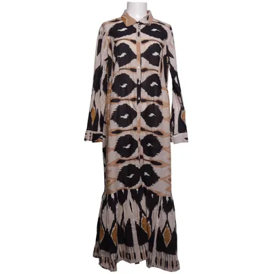 Blousejurk (Zwart, Beige, Meerkleurig) van Stella Forest Katoen