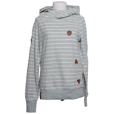 Sweat à capuche (Bleu, Blanc) de Naketano Coton, Polyester