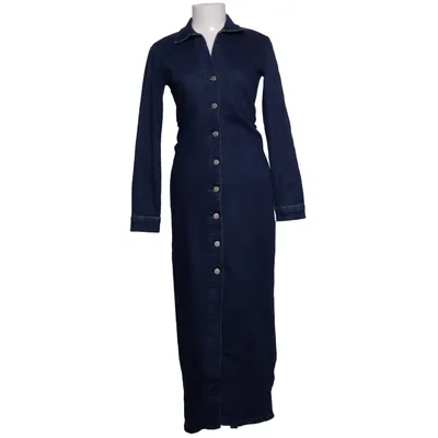 Denim jurk (Blauw) van MSCH Copenhagen Katoen, Elastaan