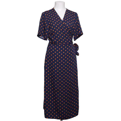 Omlottklänning (Blå, Orange) från VILA Polyester