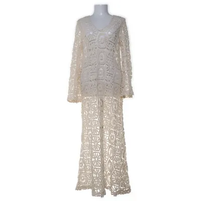 Maxi dress (Beige) from Rosaé Paris Cotton