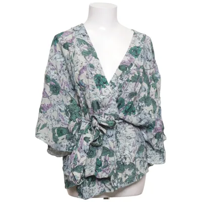 Wikkelblouse (Groen, Lila, Wit, Meerkleurig) van Dagmar Viscose