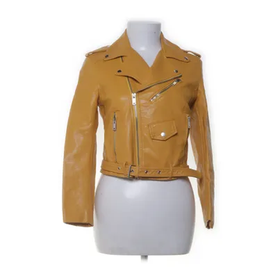 Bikerjacka (Gul) från Zara Basic Polyester, Polyuretan, Viskos