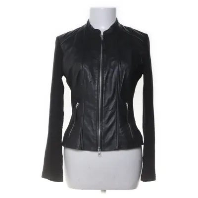 Leather jacket (Black) from Rino & Pelle Leather, Cotton, Polyester