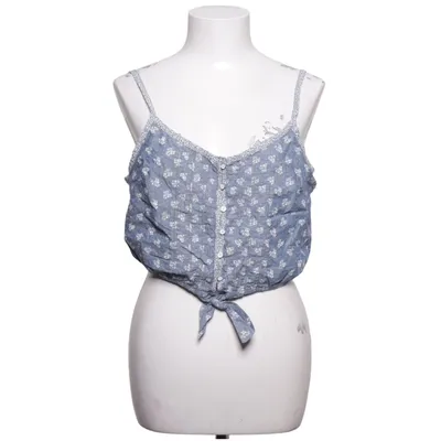 Crop top (Blå, Vit, Flerfärgad) från Abercrombie & Fitch Bomull