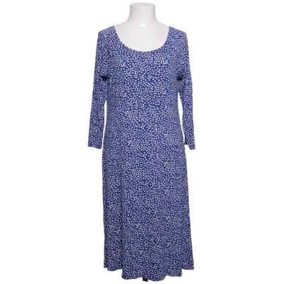 Klänning (Blå, Vit) från Happy Holly Elastan, Viskos