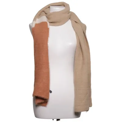 Sjaal (Beige, Oranje, Wit) van Dansk Smykkekunst Acryl