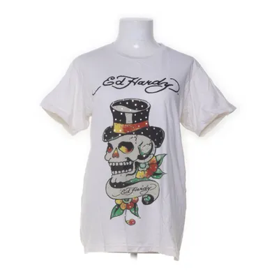T-shirt (White, Multicolored) from Ed Hardy by Christian Audigier Cotton