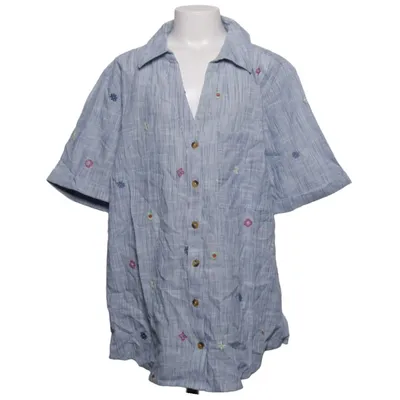 Chemise à manches courtes (Bleu, Multicolore) de White Stuff Coton, Polyester