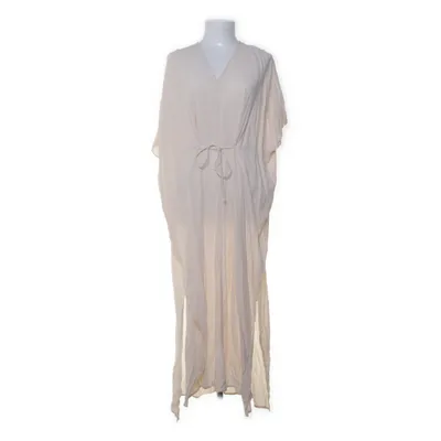 Maxi dress (Beige) from MTWTFSS WEEKDAY Viscose