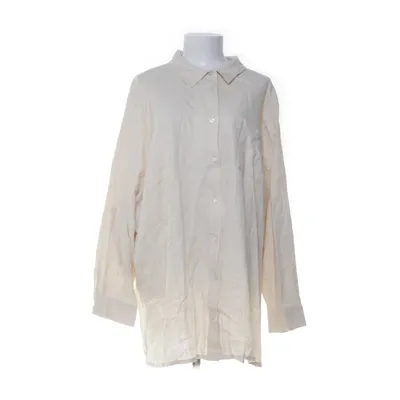 Skjorta (Beige) från Ulla Popken Linne, Viskos