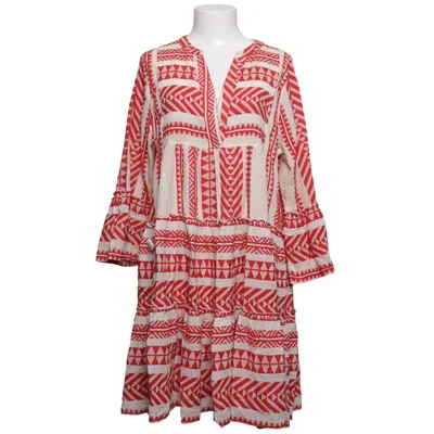 Robe (Rouge, Beige) de Devotion Coton