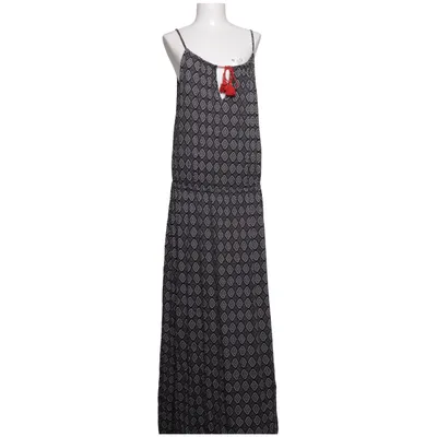 Maxi jurk (Zwart, Wit) van Encuentro Elastaan, Viscose