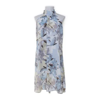 Halterneck-kjole (Hvid, Flerfarvet) fra FS Collection Polyester