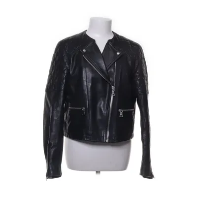 Bikerjack (Zwart) van Gap Katoen, Leer, Polyester
