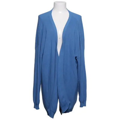 Cardigan (Blauw) van Denim & Co Acryl, Katoen