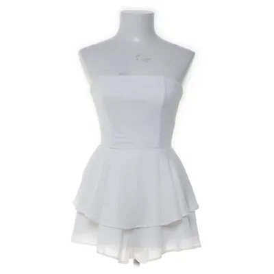 Tube top (White) from Po Uy Cotton, Polyester