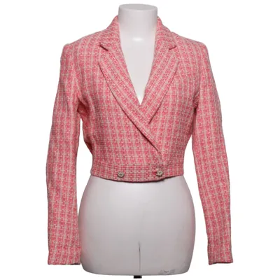 Blazer (Pink, Hvid) fra Koton Bomuld