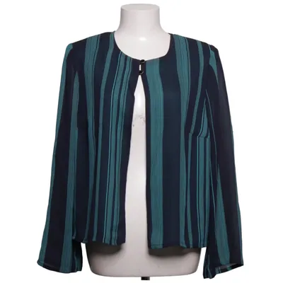Bluse (Blå, Grøn) fra Kirsten Krog Design