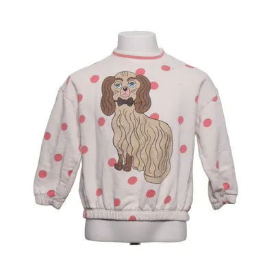 Sweatshirt (White, Pink, Multicolored) from Mini Rodini Cotton