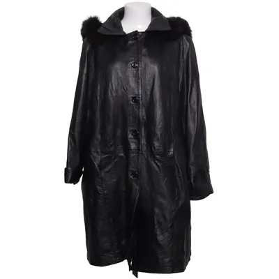 Frakke (Sort) fra Pelle Pelle Viscose