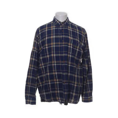 Flannel skjorte (Blå, Beige, Flerfarvet) fra Boys Bomuld