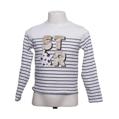 T-shirt à manches longues (Blanc, Gris) de Inextenso Coton