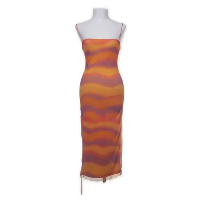 Robe longue (Orange, Violet, Multicolore) de FB Sister Élasthane, Polyester