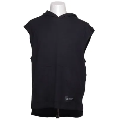 Kortärmad huvtröja (Grå) från Adidas Elastan, Återvunnen polyester, Viskos