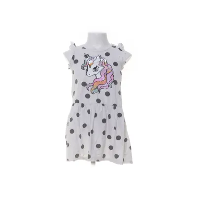 Klänning (Vit, Svart) från H&M Kids Bomull