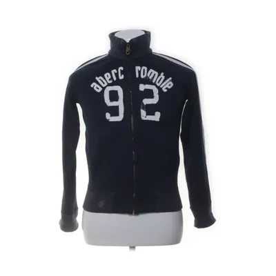 Träningsjacka (Blå) från Abercrombie & Fitch Bomull, Polyester