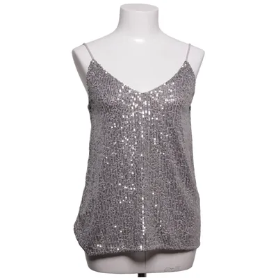 Tank Top (Silver) from Amisu Elastane, Polyester