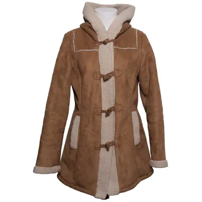 Dufflecoat (Brun, Beige) fra Vero Moda