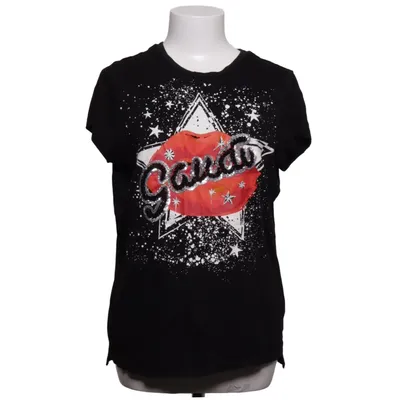 T-shirt (Sort, Hvid, Rød) fra Gaudi Jeans Bomuld, Modal