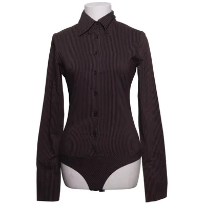 Body (Brown, White) from Amisu Cotton, Elastane, Polyamide, Polyester