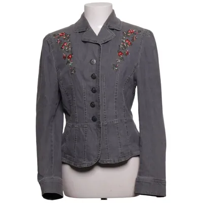 Veste en jean (Gris) de Lisa's Landhaus Coton, Élasthane, Polyamide
