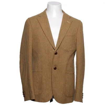 Kavaj (Brun) från GANT Rugger Acetat, Bomull, Polyester, Viskos