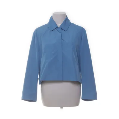 Jacka (Blå) från Weekend MaxMara Bomull, Polyester