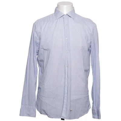 Shirt (Blauw, Wit) van Tintoria Mattei