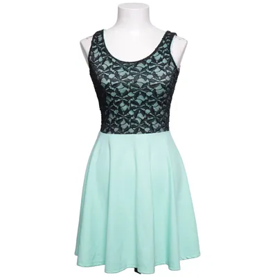 Robe de cocktail (Vert, Noir) de Sisters Point Élasthane, Polyamide, Polyester