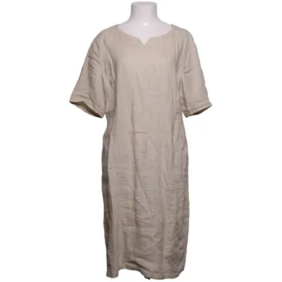 Robe (Beige) de Riani Coton, Élasthane, Lin