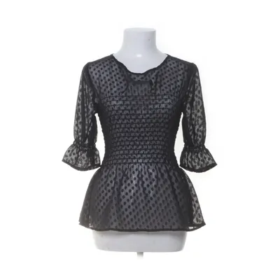 Peplum top (Zwart) van VRS Woman