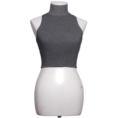 Crop top (Grå) fra Zara Elastan, Polyamid, Viscose