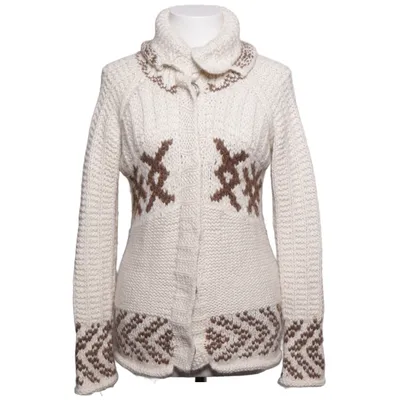 Cardigan (Beige, Brown) from Leonardi Acrylic, Alpaca wool