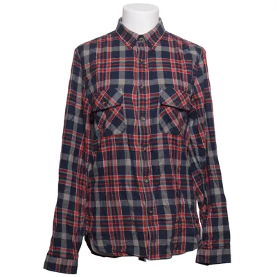 Flanellskjorta (Blå, Röd, Grå, Flerfärgad) från Shore Leave Bomull, Polyester