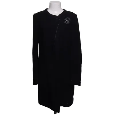Manteau (Noir) de Claudia Sträter Polyester, Polyuréthane, Laine