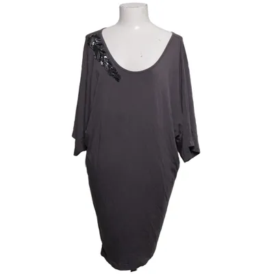 Jurk (Grijs) van Ambre Babzoe Elastaan, Viscose, Wol